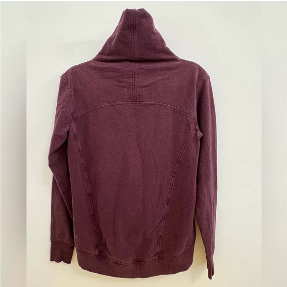 Lululemon | On The Double Pullover | Sz 6 | Heathered Bordeaux Drama | EUC - Picture 5 of 10